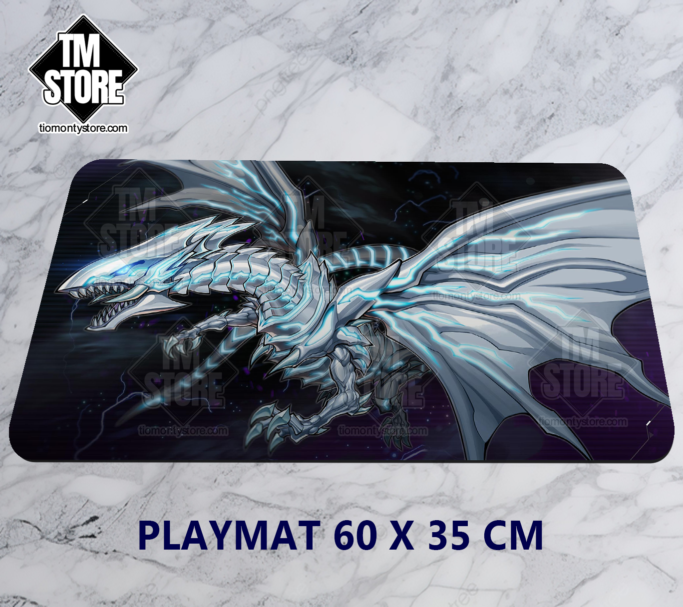 Playmat Yu-Gi-Oh Blue Eyes alternative White Dragon