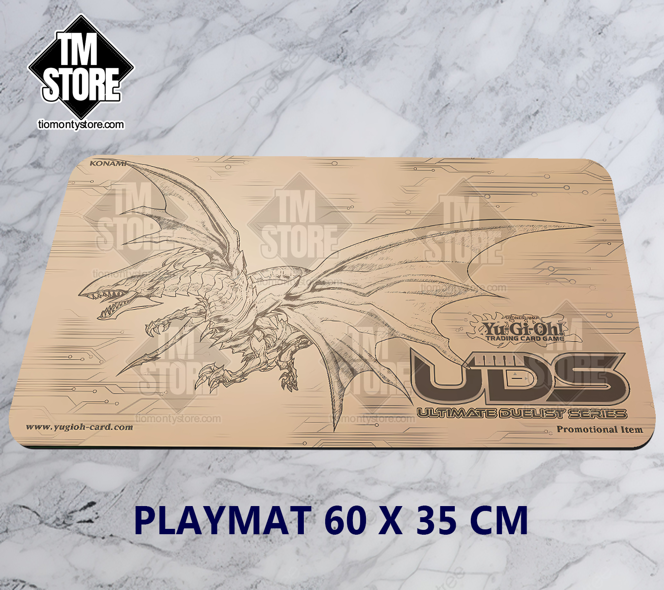 Playmat Yu-Gi-Oh Blue Eyes alternative White Dragon UDS
