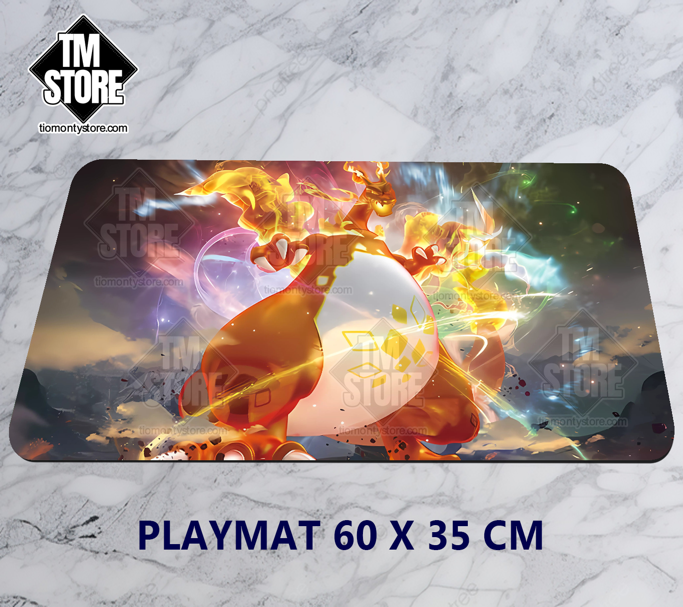 Playmat Pokémon Charizar Gigantamax