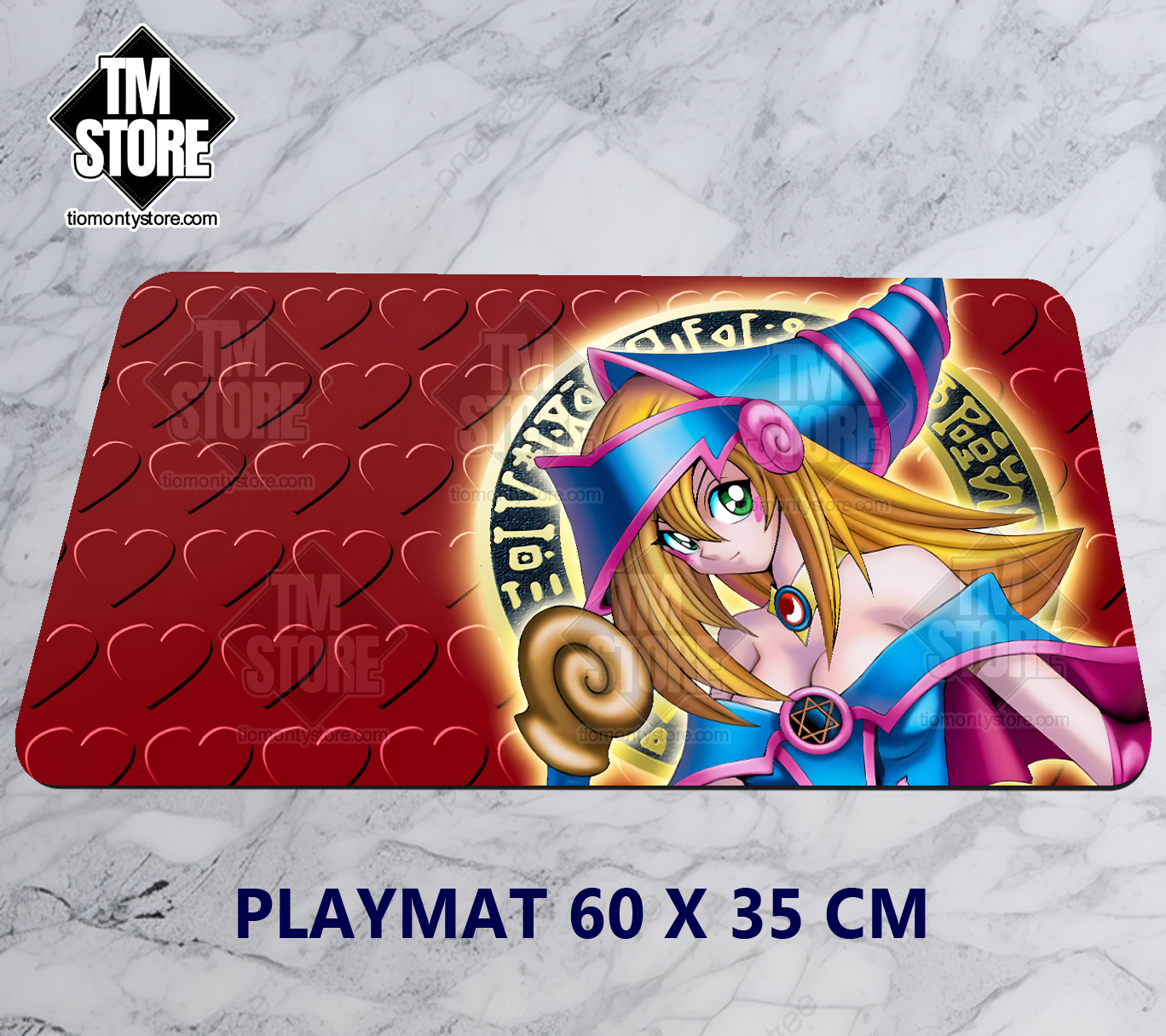 Playmat Yu-Gi-Oh - Dark Magician Girl 1st artwork
