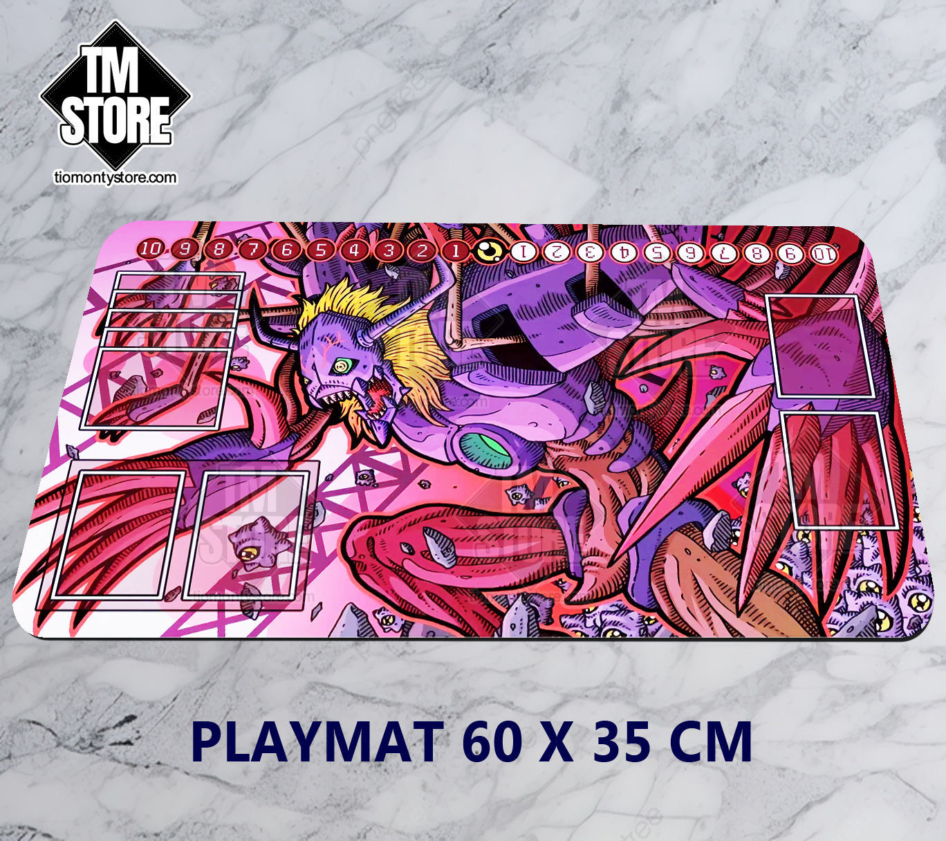 Playmat Digimon - Diaboromon