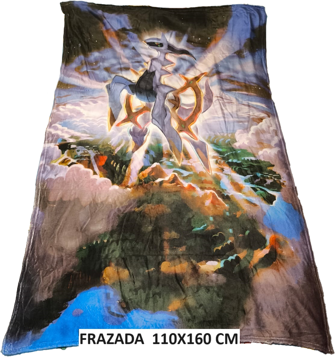 Arceus V AA Pokemon TCG Traveling Blanket