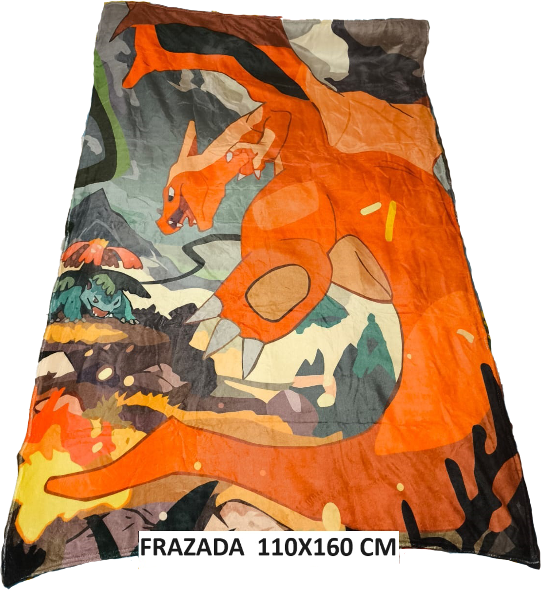 Traveling Blanket Charizard V AA Pokemon TCG Blanket