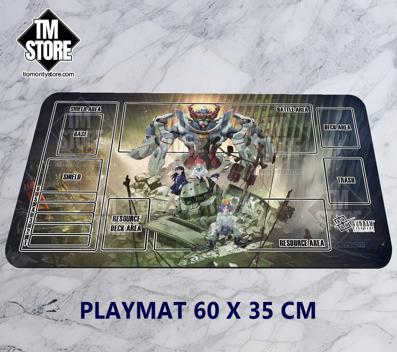 Playmat Gundam - GQUUUUUUX op1
