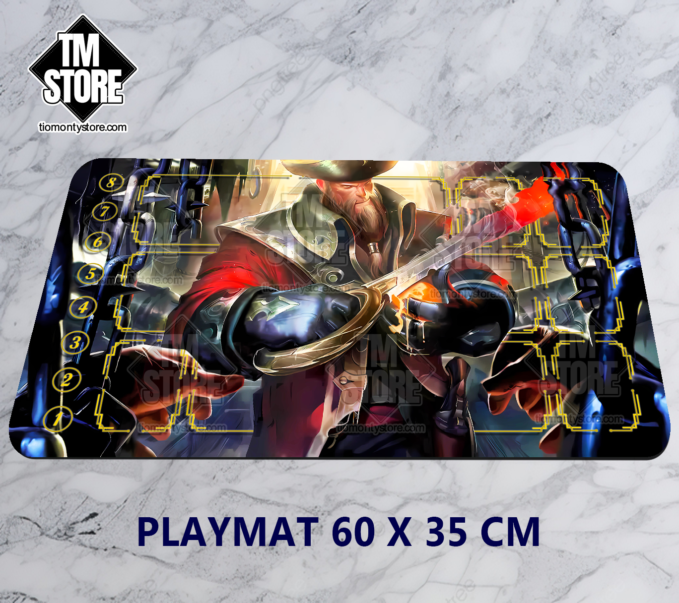 Pokémon Playmat - Misty's Psyduck AA