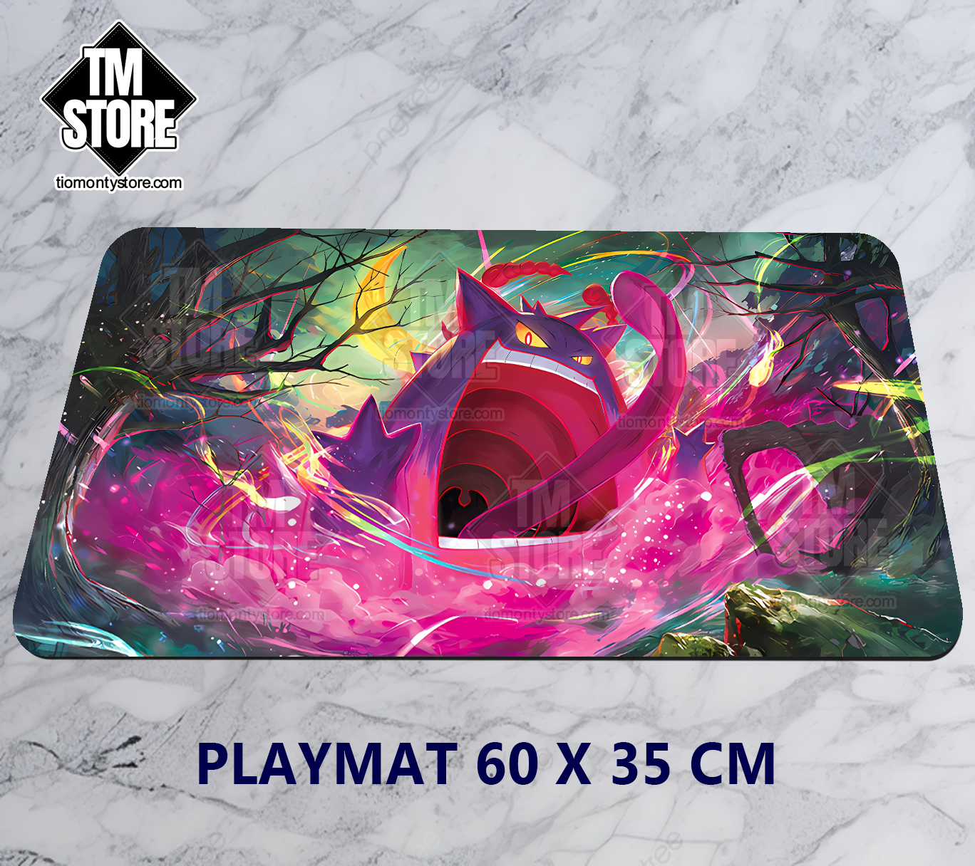 Playmat Pokémon Gengar Fusion Strike Booster Art