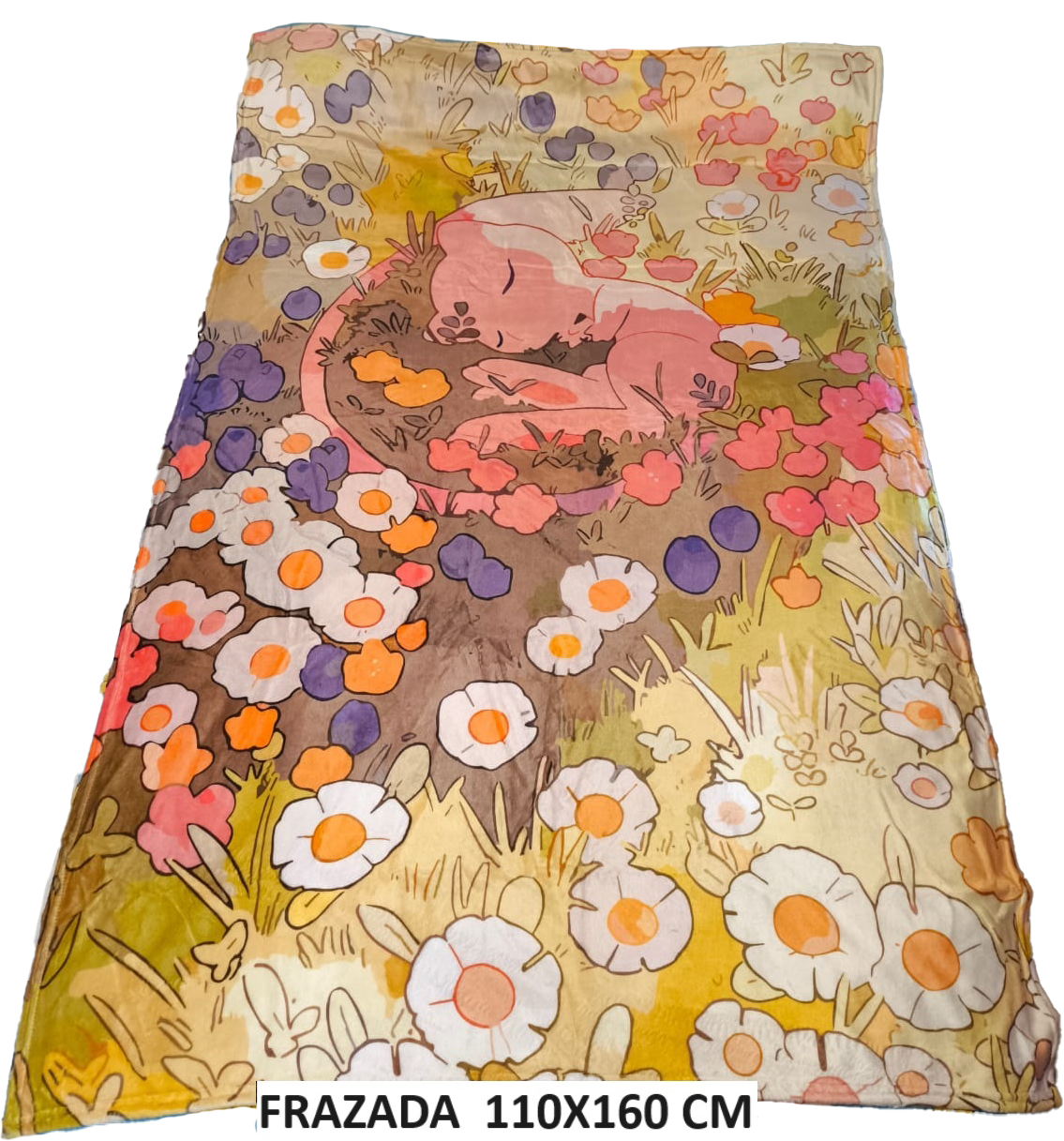 Mew Sleep Pokemon Travel Blanket