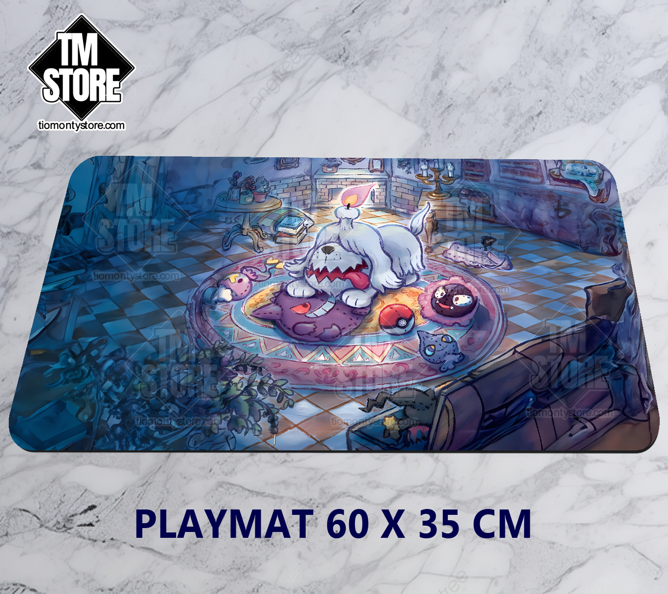 Pokémon Greavard AA Playmat