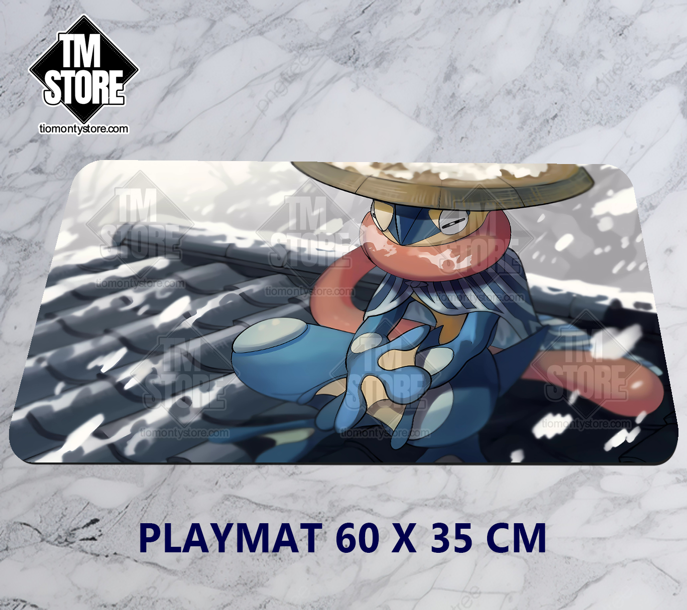 Pokemon Greninja Sen Playmat