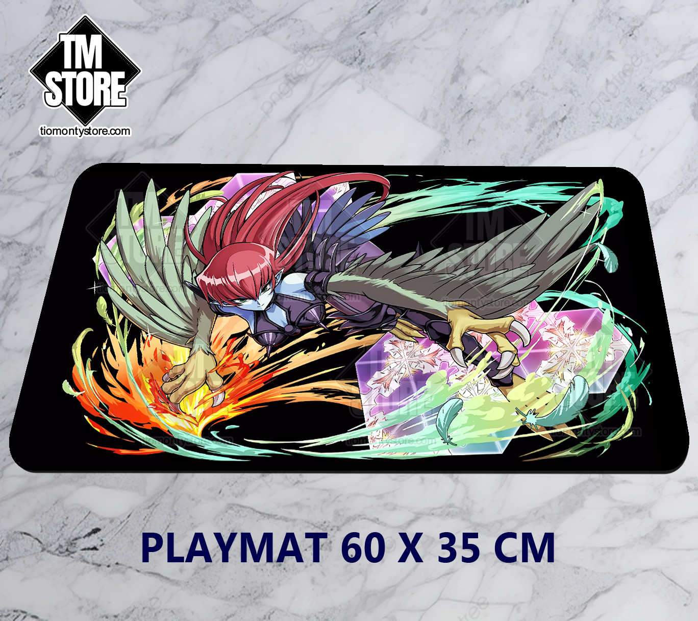 Playmat Yu-Gi-Oh - Harpie Lady