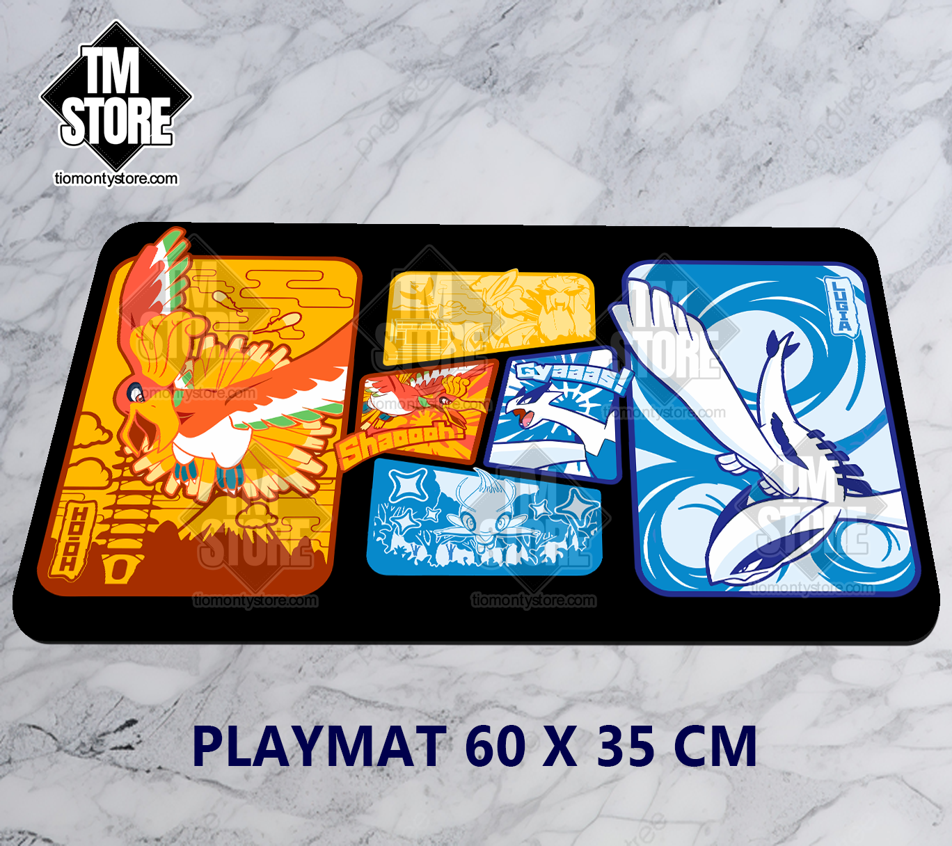 Playmat Pokémon - Ho-Oh & Lugia PC