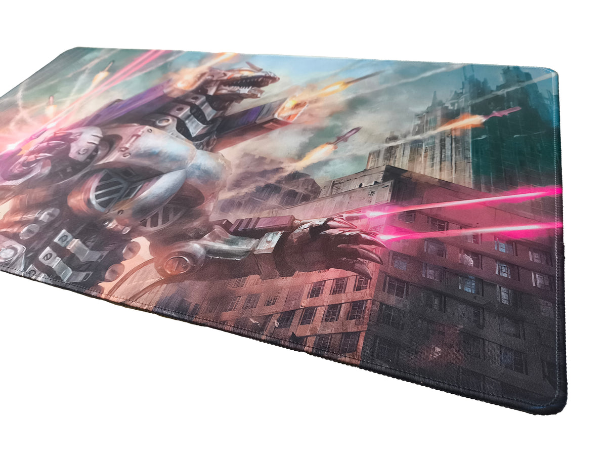 Playmat bordes cosidos MTG - IKO Mechagodzilla the Weapon