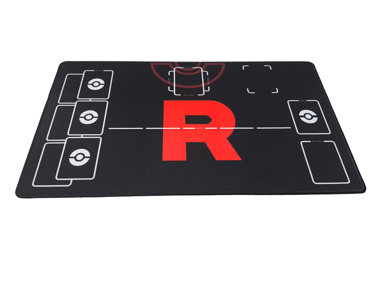 Playmat bordes cosidos Pokemon - Team Rocket