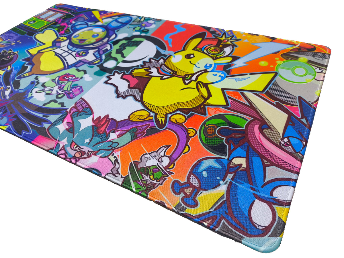 Playmat bordes cosidos Pokemon - Pikachu WC