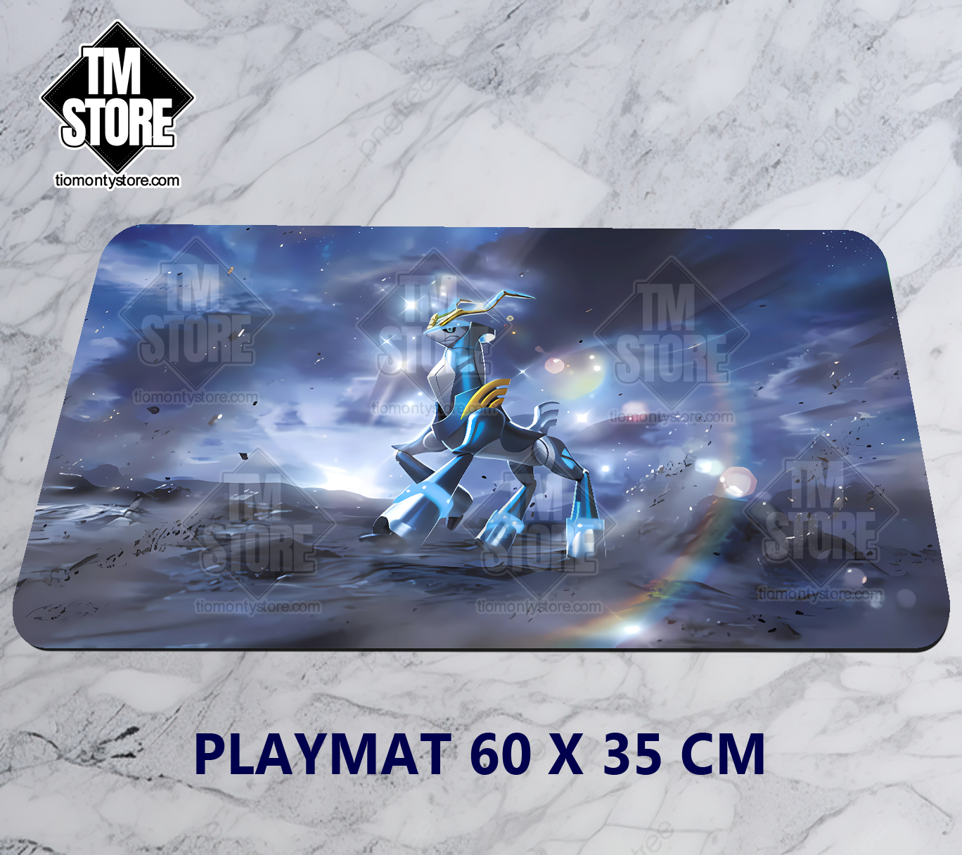 Playmat Pokémon - Iron Crown Temporal Forces Booster Art