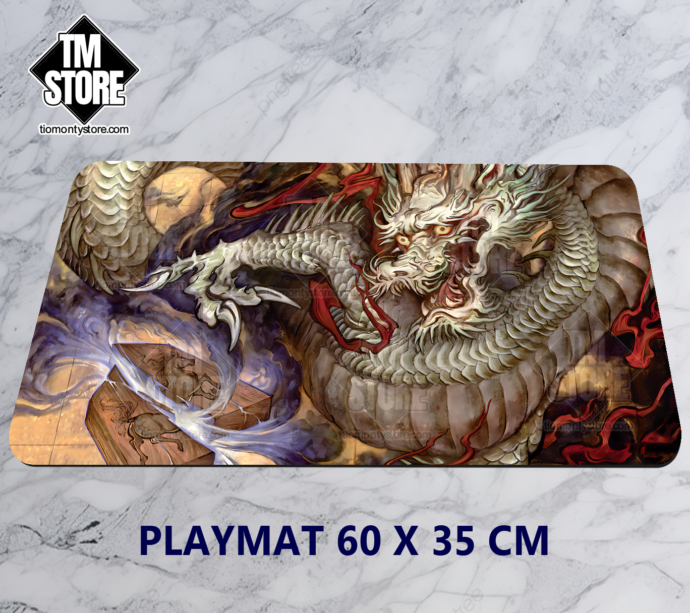 Playmat MTG - Japanese Divine Gambit (alternate art)