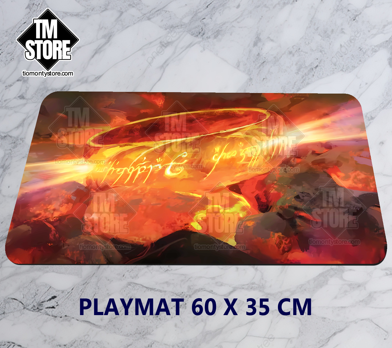Playmat MTG - LOTR Fiery Inscription