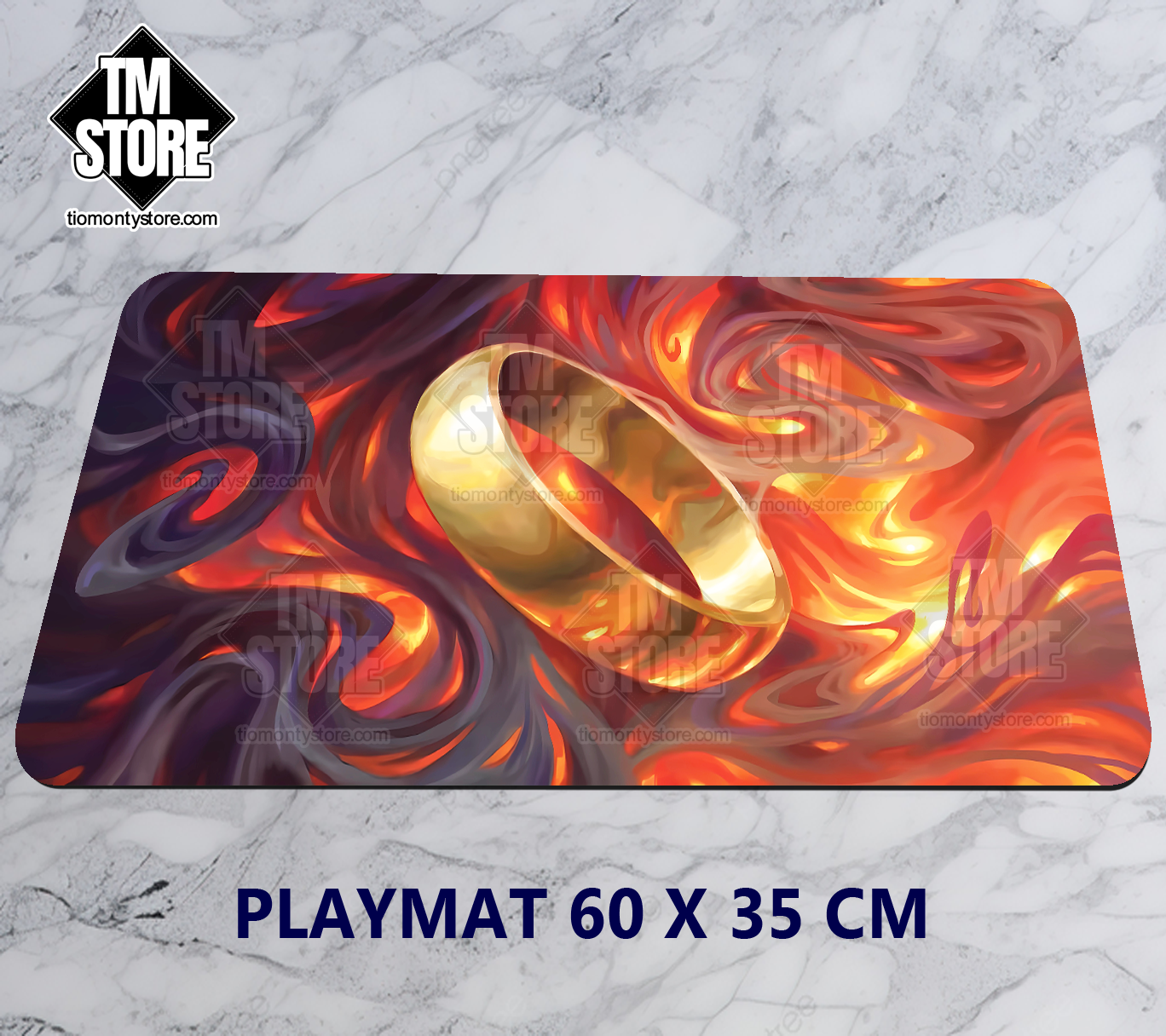 Playmat MTG - LOTR The One Ring (Extended Art) Op.1