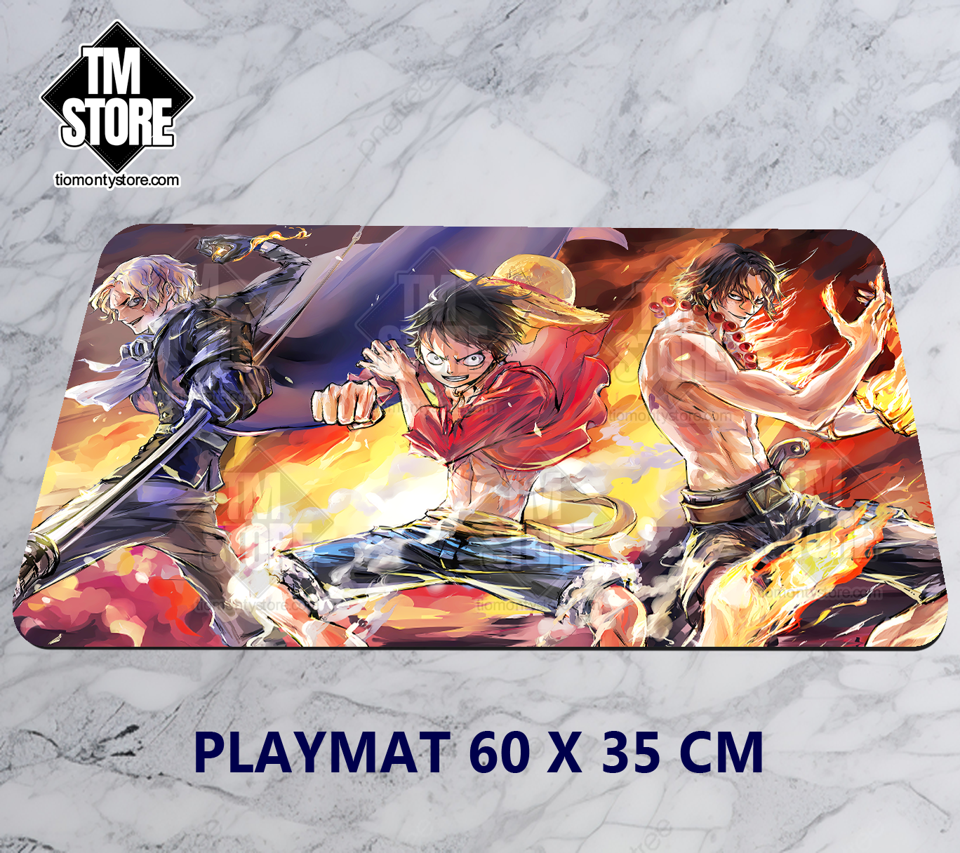 Playmat One Piece Luffy Ace & Sabo