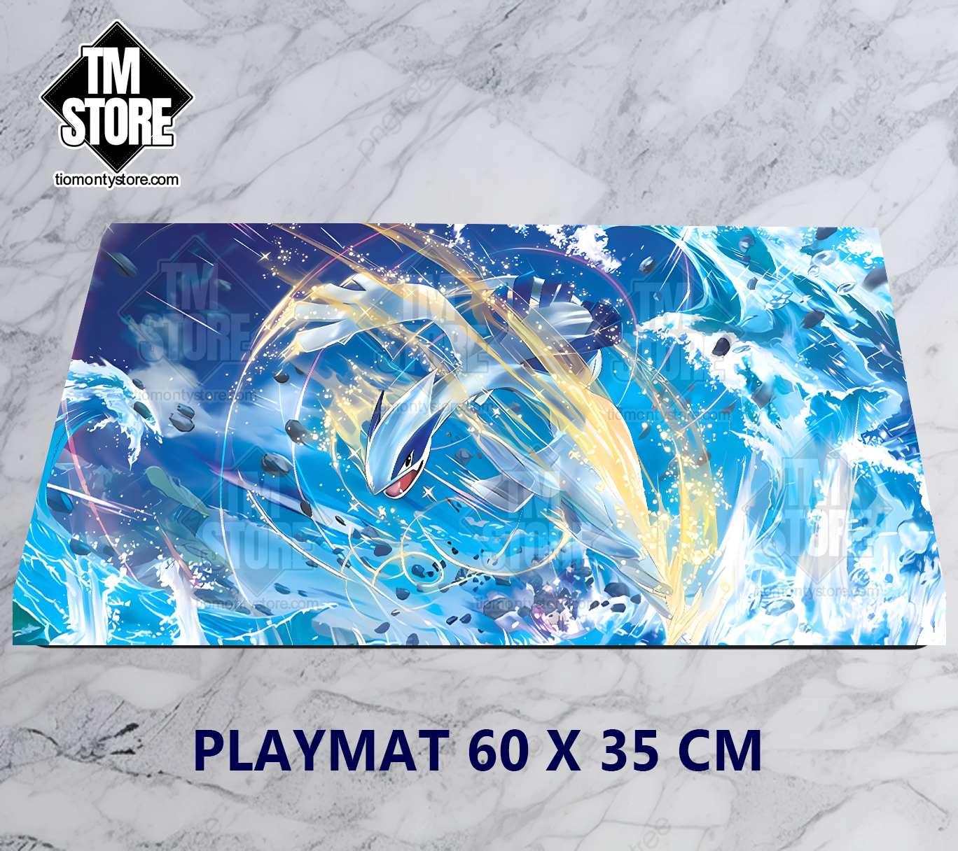 Playmat Pokémon Lugia Silver Tempest Booster Art