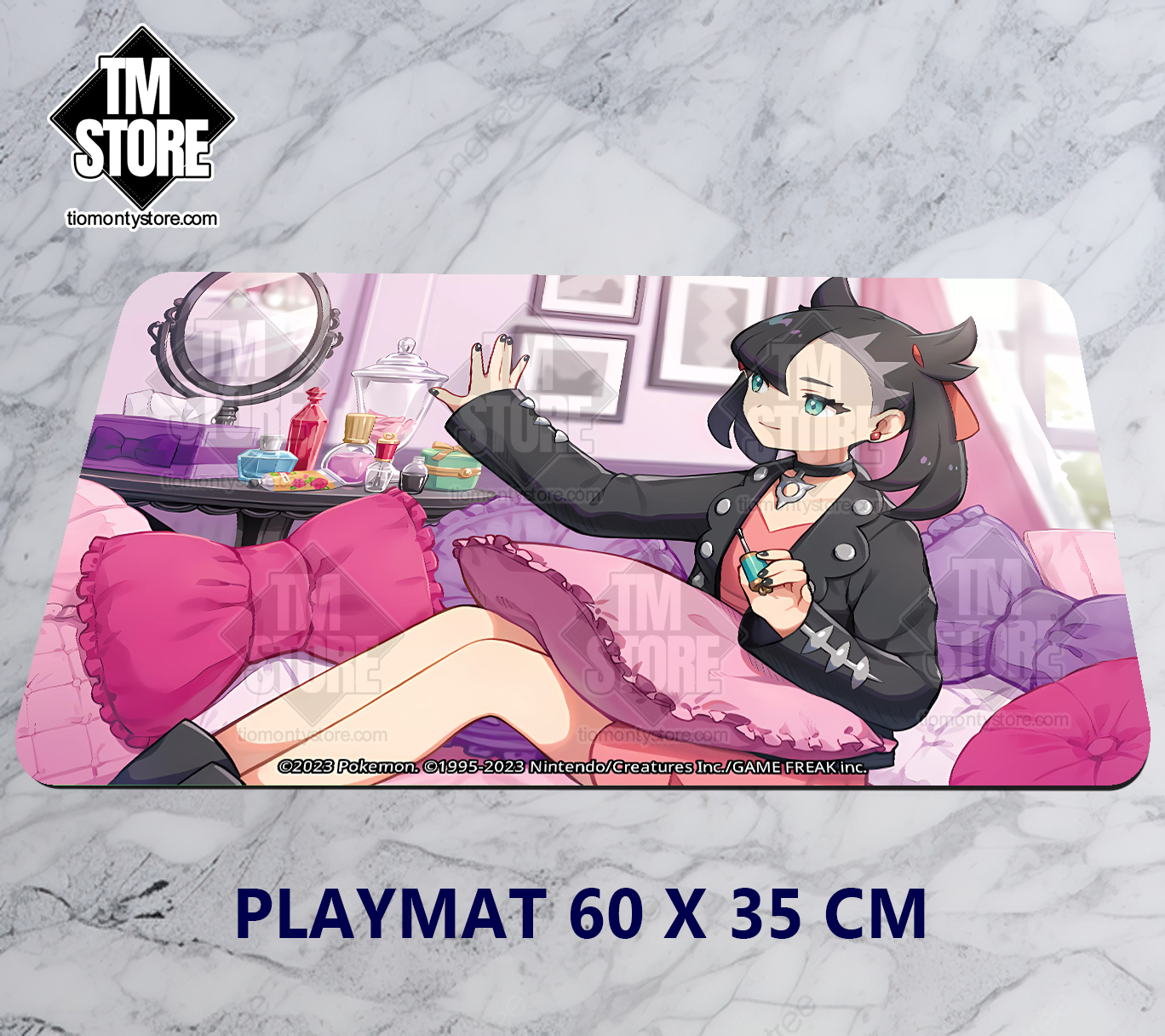 Pokémon Marnie Extra Battle Day Playmat