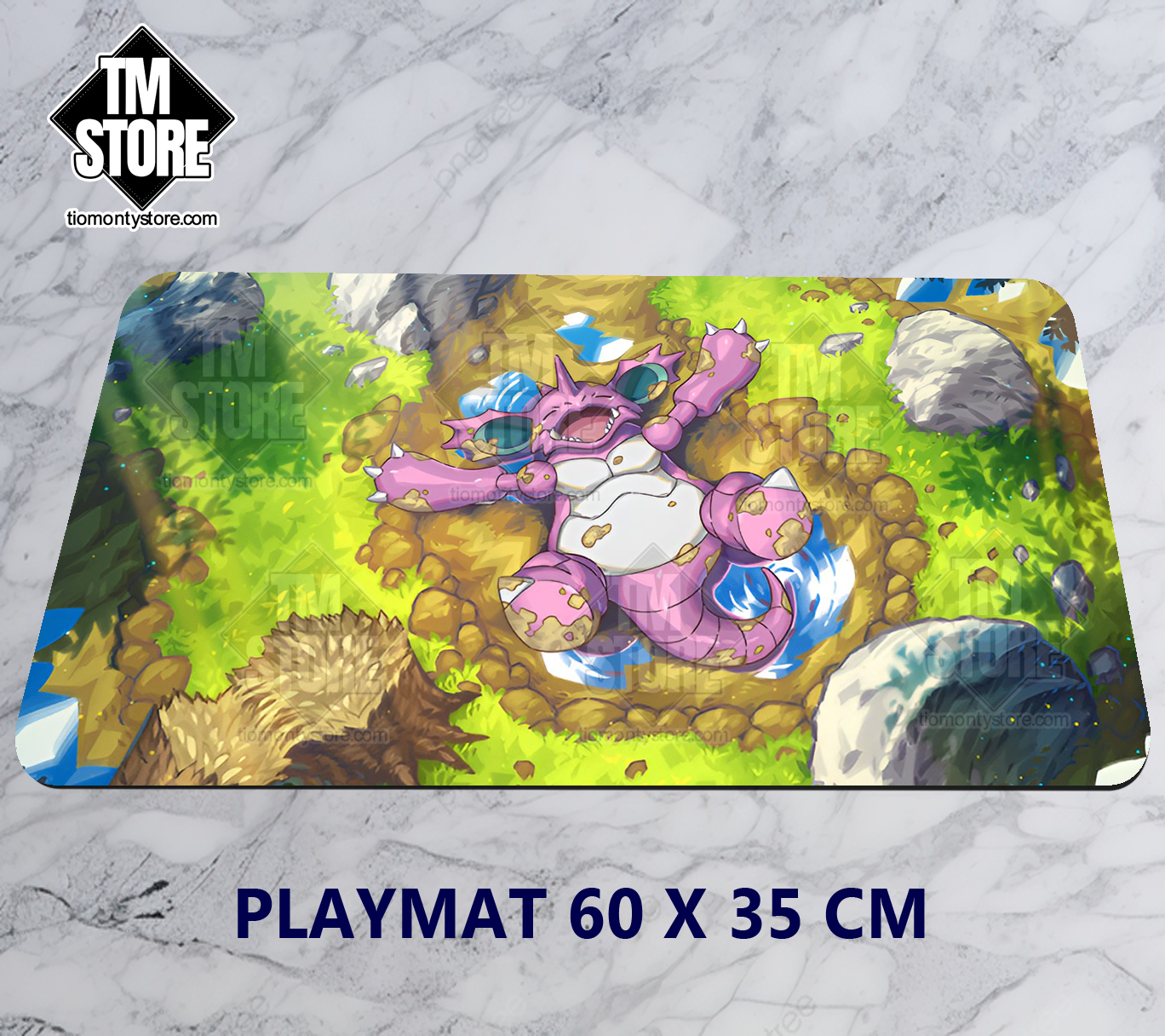 Pokémon Playmat - Nidoking Pokemon Pocket