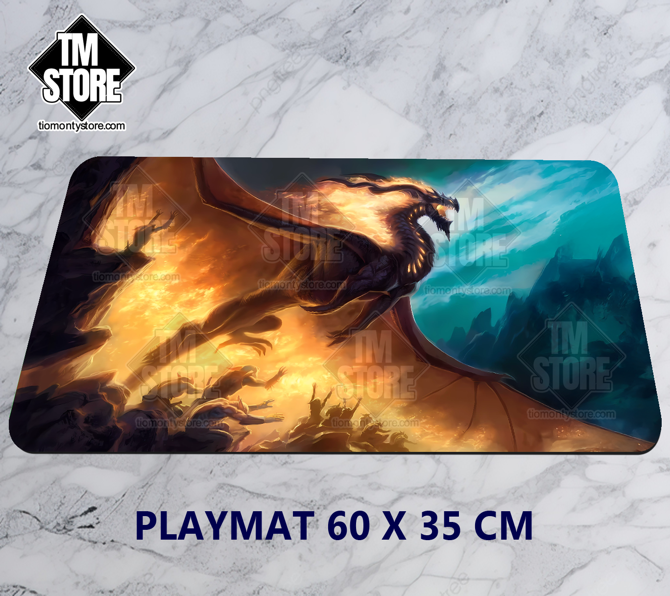 Playmat MTG - Prossh, Skyraider of Kher Op.1