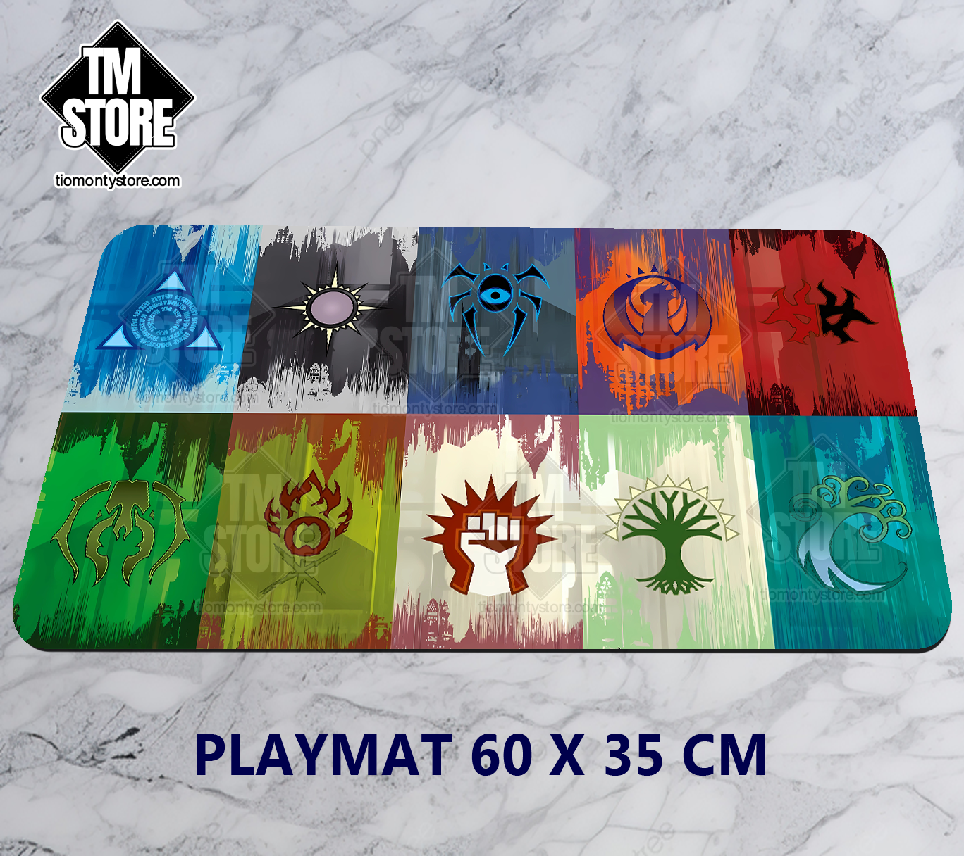 Playmat MTG - Ravnica Guild Symbol