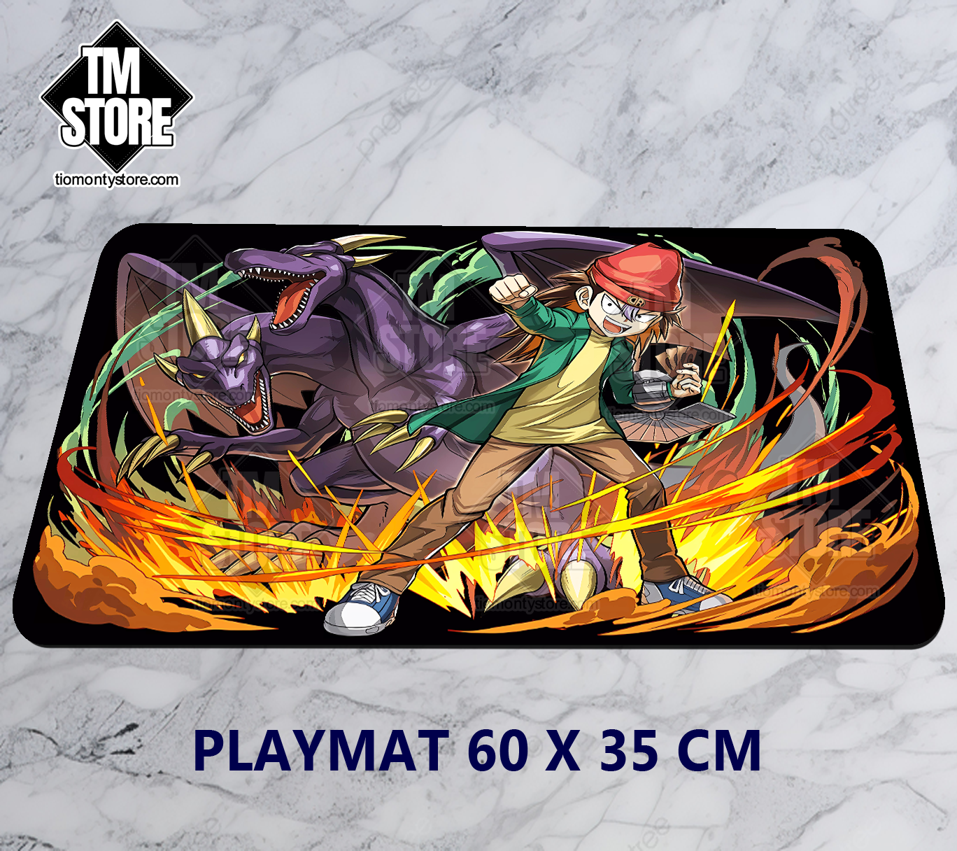 Playmat Yu-Gi-Oh - Rex Raptor