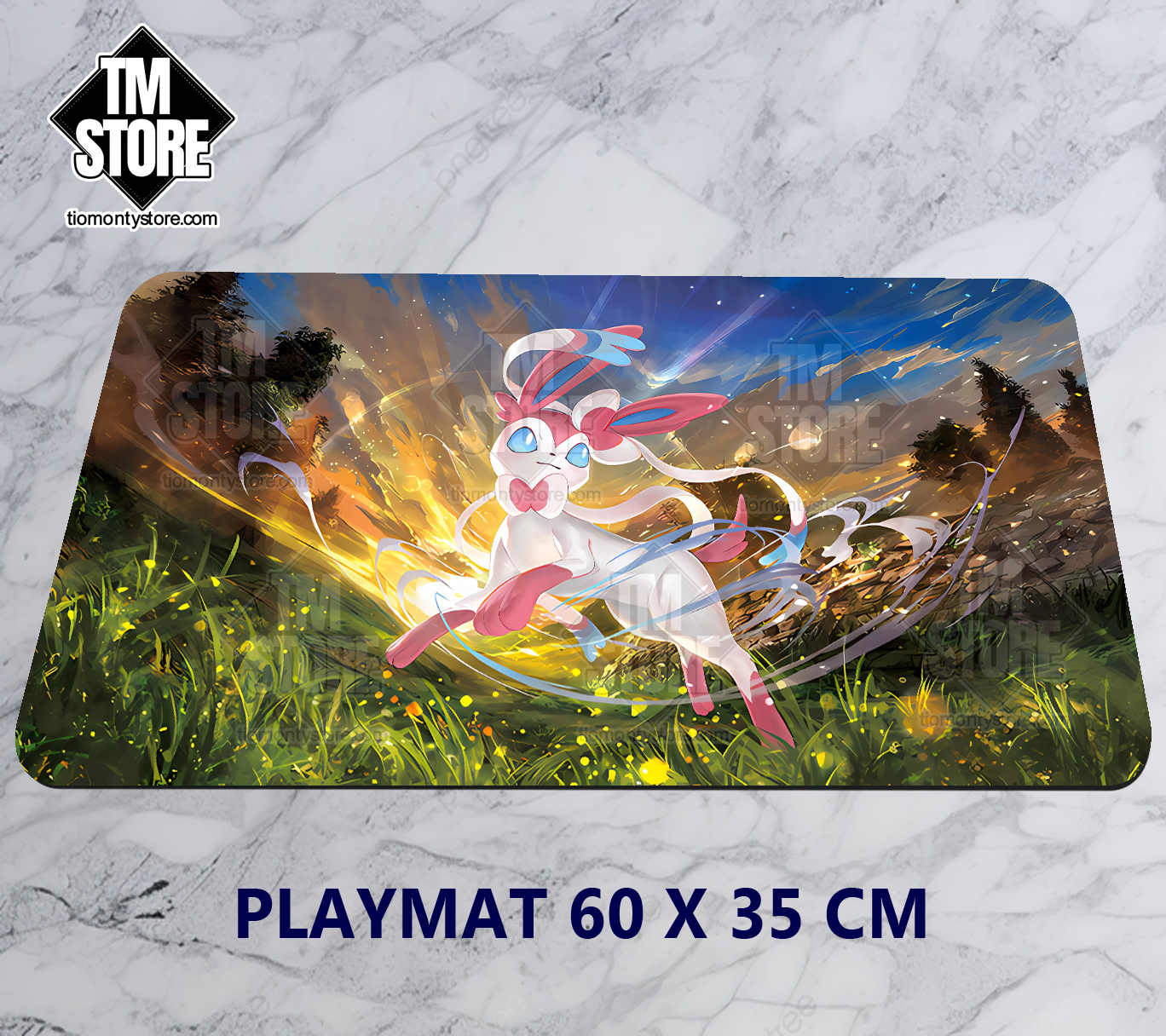 Playmat Pokémon Sylveon Evolving Skies Booster Art