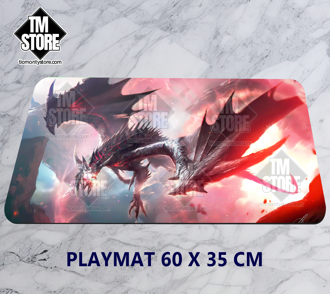 Playmat MTG - Terror of the Peaks (Outlaws of Thunder Junction)