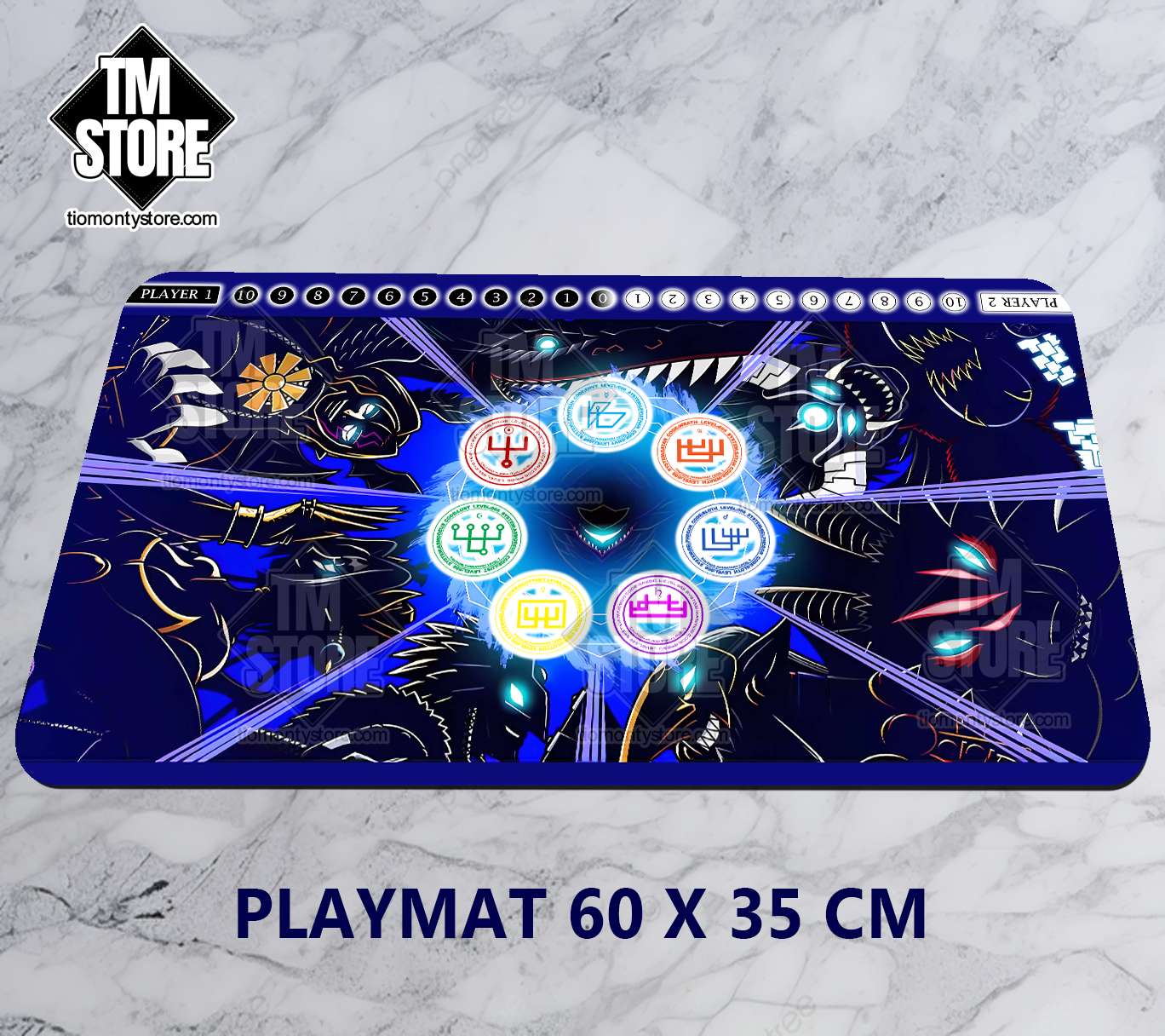 Playmat Digimon - The Seven Great Demon Lords Op.2
