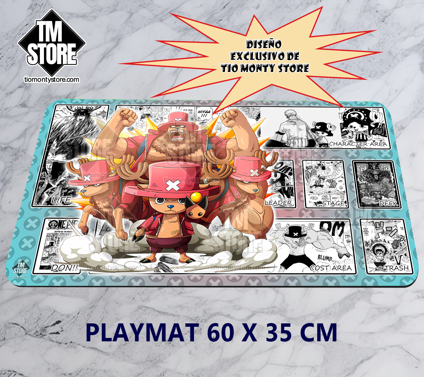Playmat One Piece - Tony Tony Chopper manga exclusive TM store Op.1