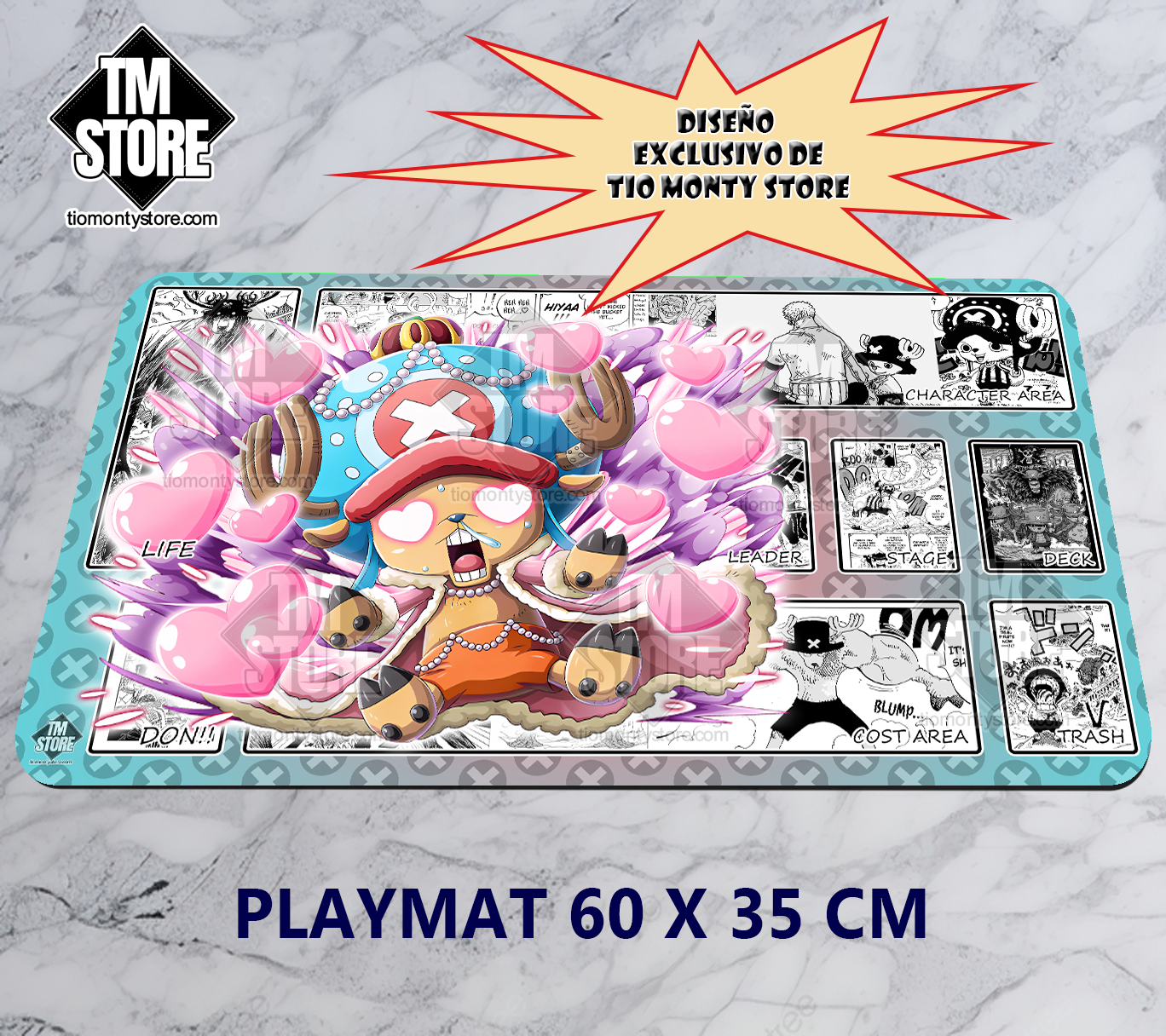 Playmat One Piece - Tony Tony Chopper manga exclusive TM store Op.2