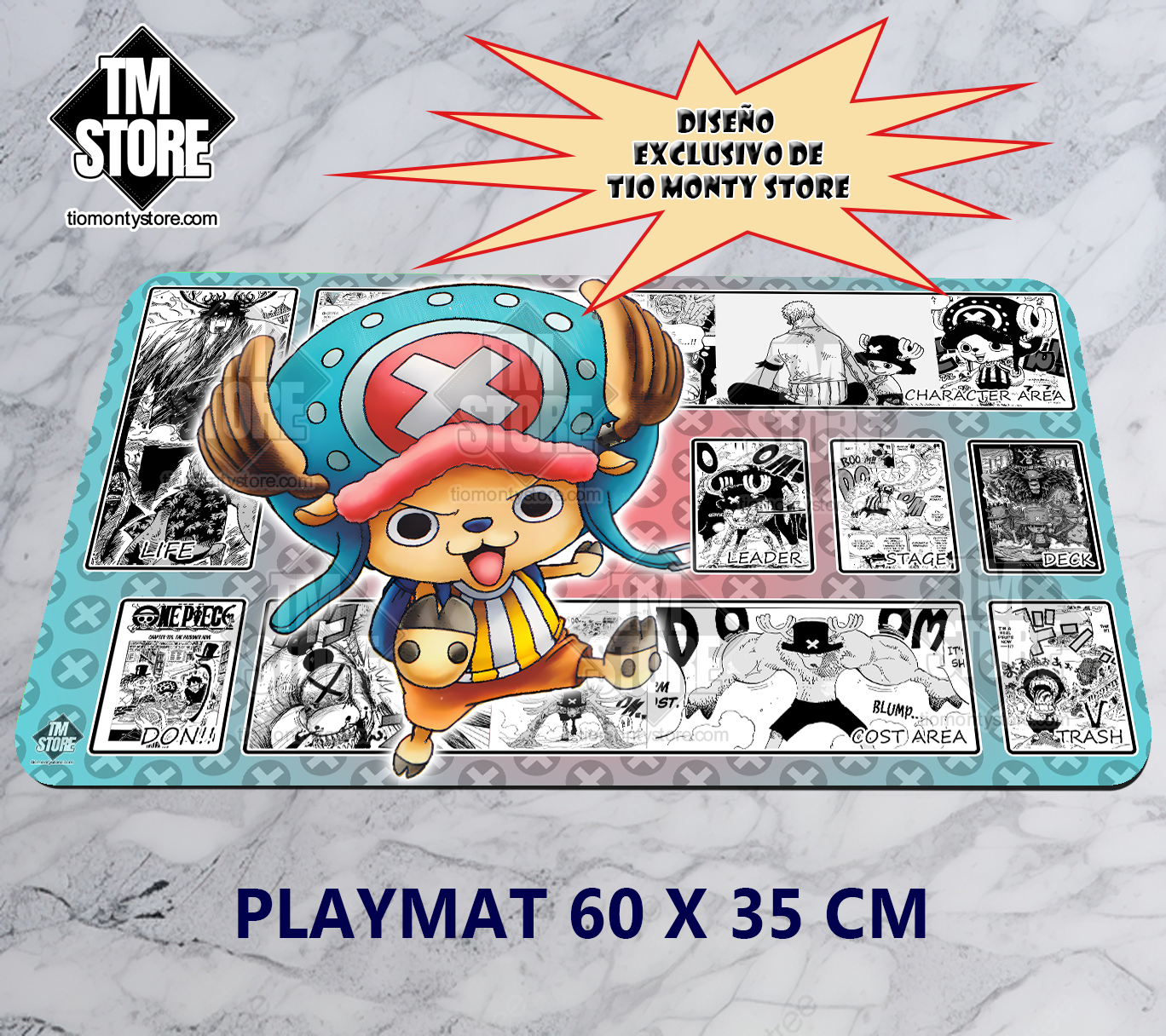 Playmat One Piece - Tony Tony Chopper manga exclusive TM store Op.6