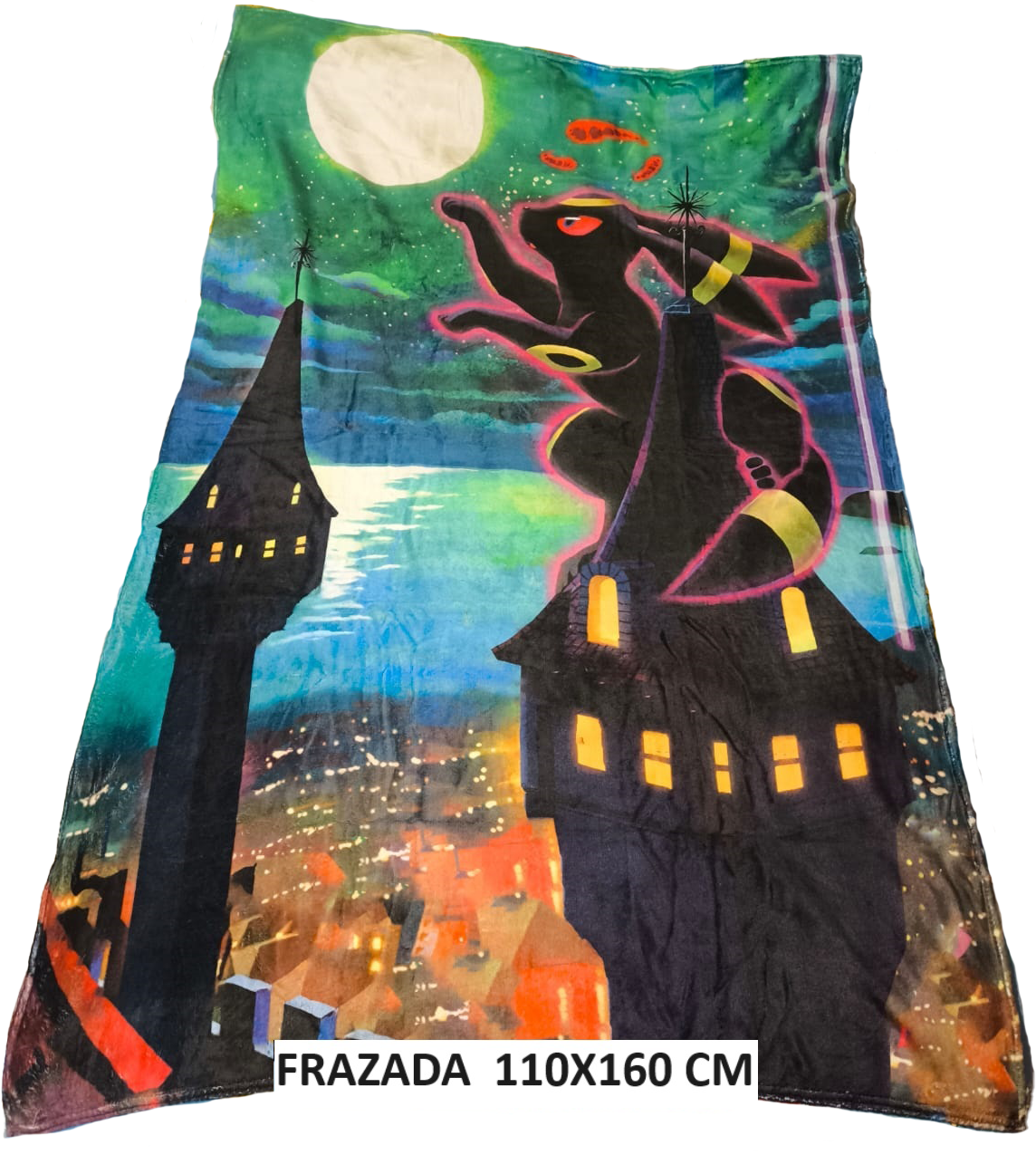 Umbreon Vmax AA Pokemon TCG Travel Blanket