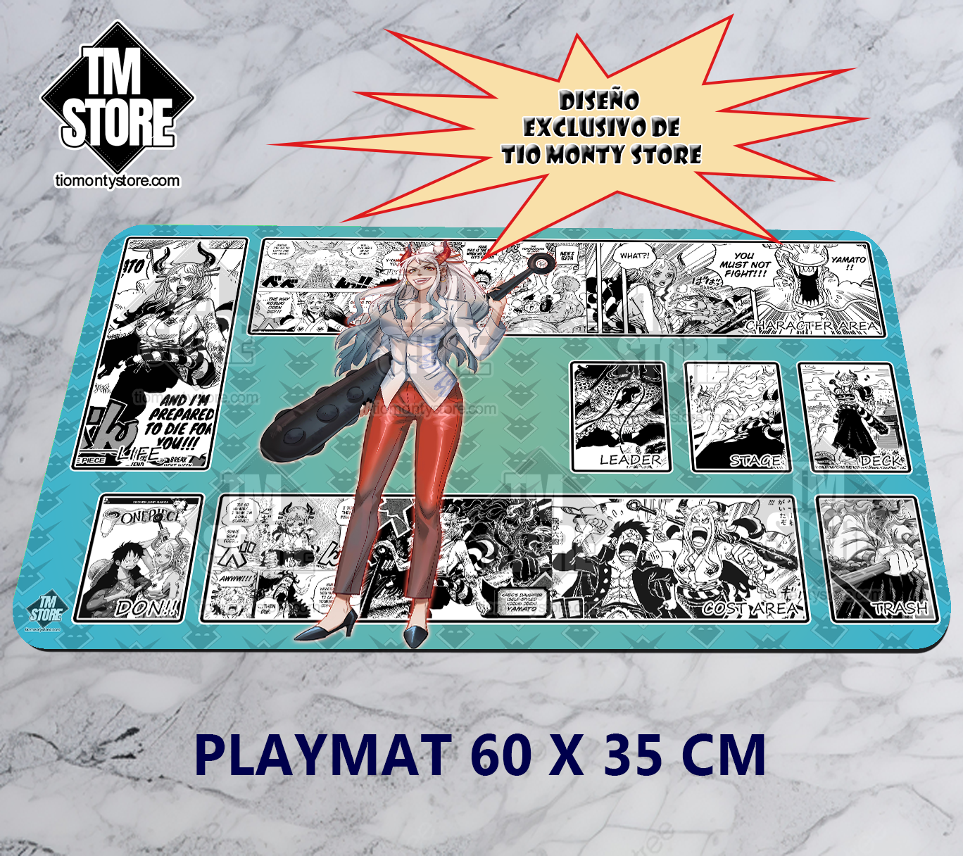 Playmat One Piece - Yamato exclusive TM store Op.1