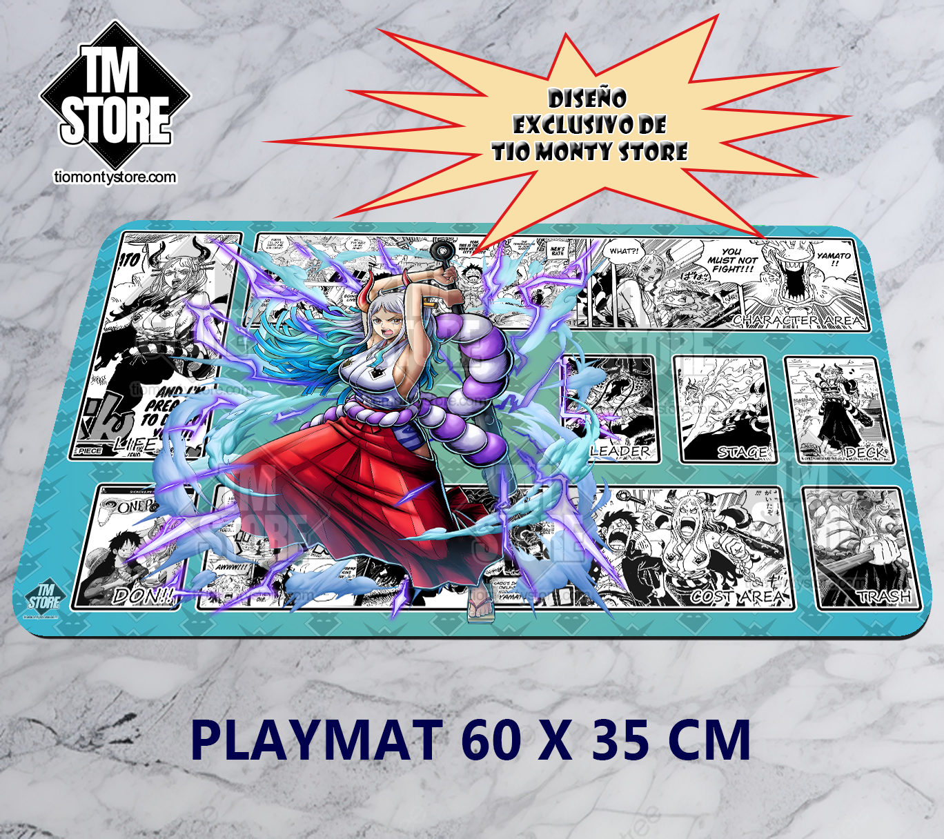 Playmat One Piece - Yamato exclusive TM store Op.2
