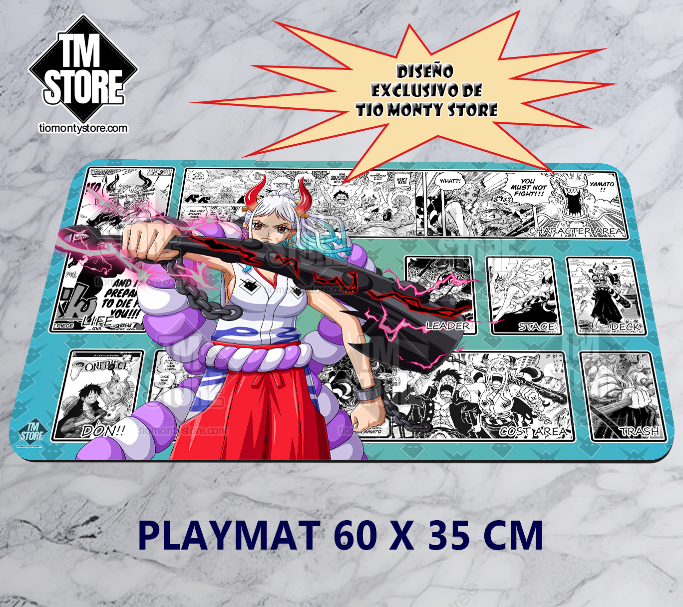 Playmat One Piece - Yamato exclusive TM store Op.3