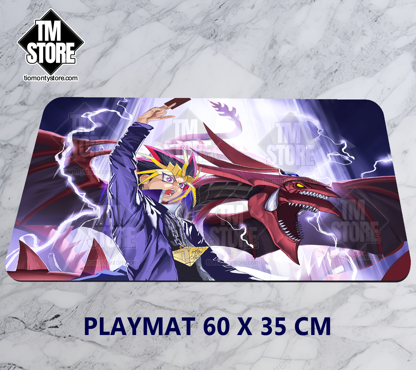 Playmat Yu-Gi-Oh - Yami Yugi & Slyfer Op.1