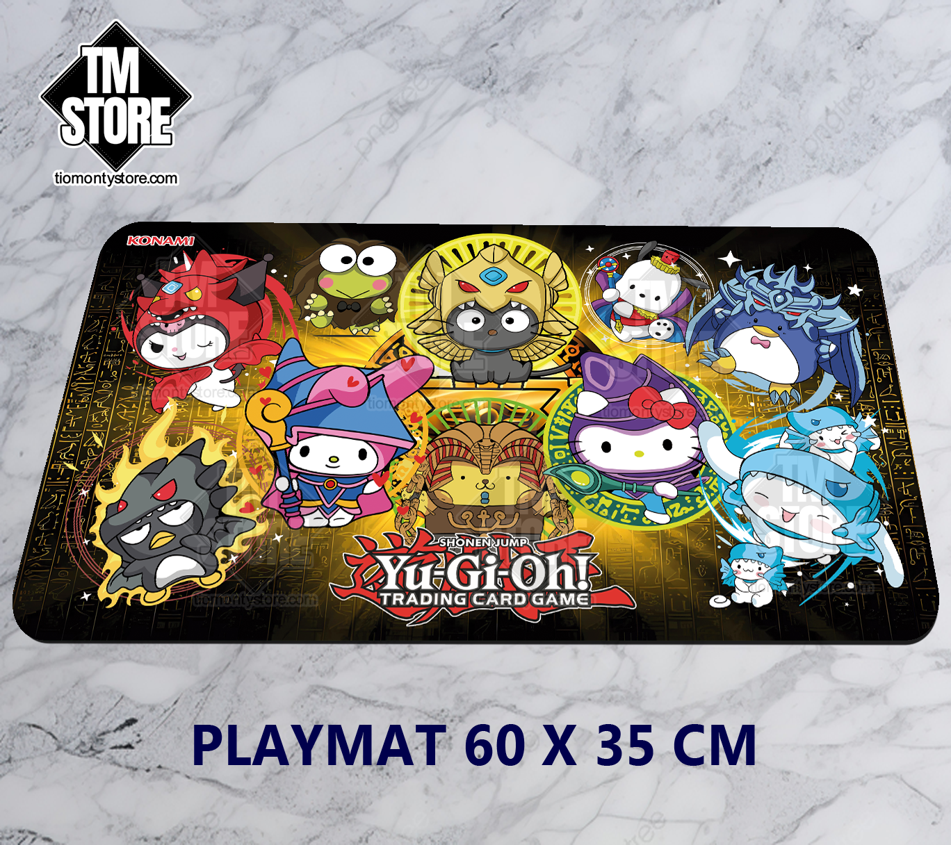 Playmat Yu-Gi-Oh Yugioh x Sanrio