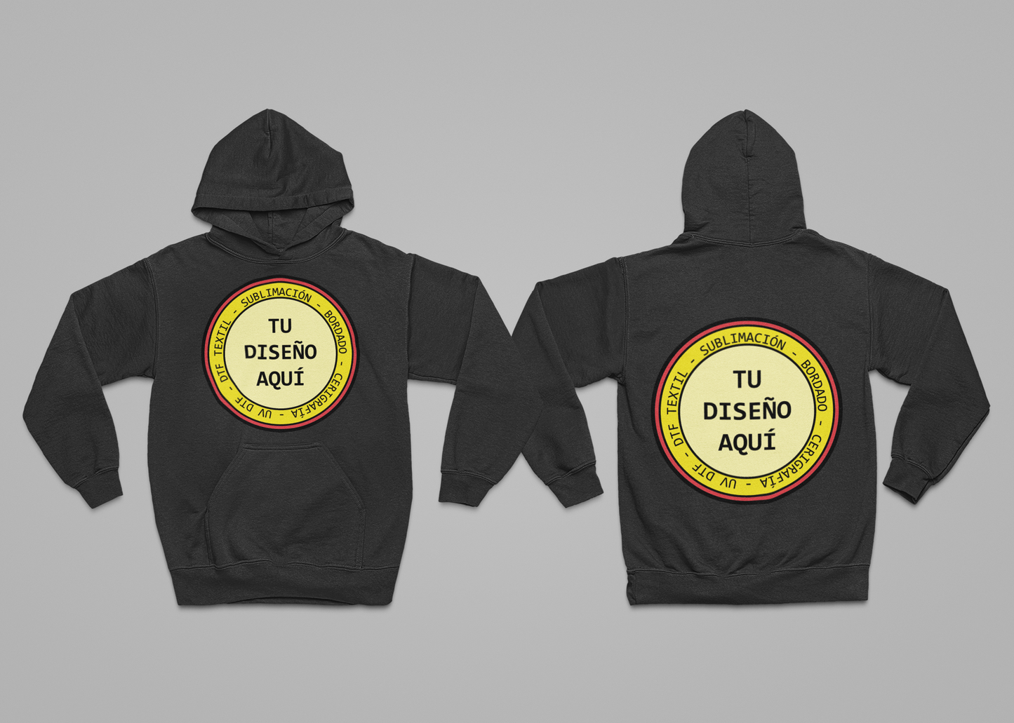 Adult Hoodie Sweatshirt size 2XL DTF Print