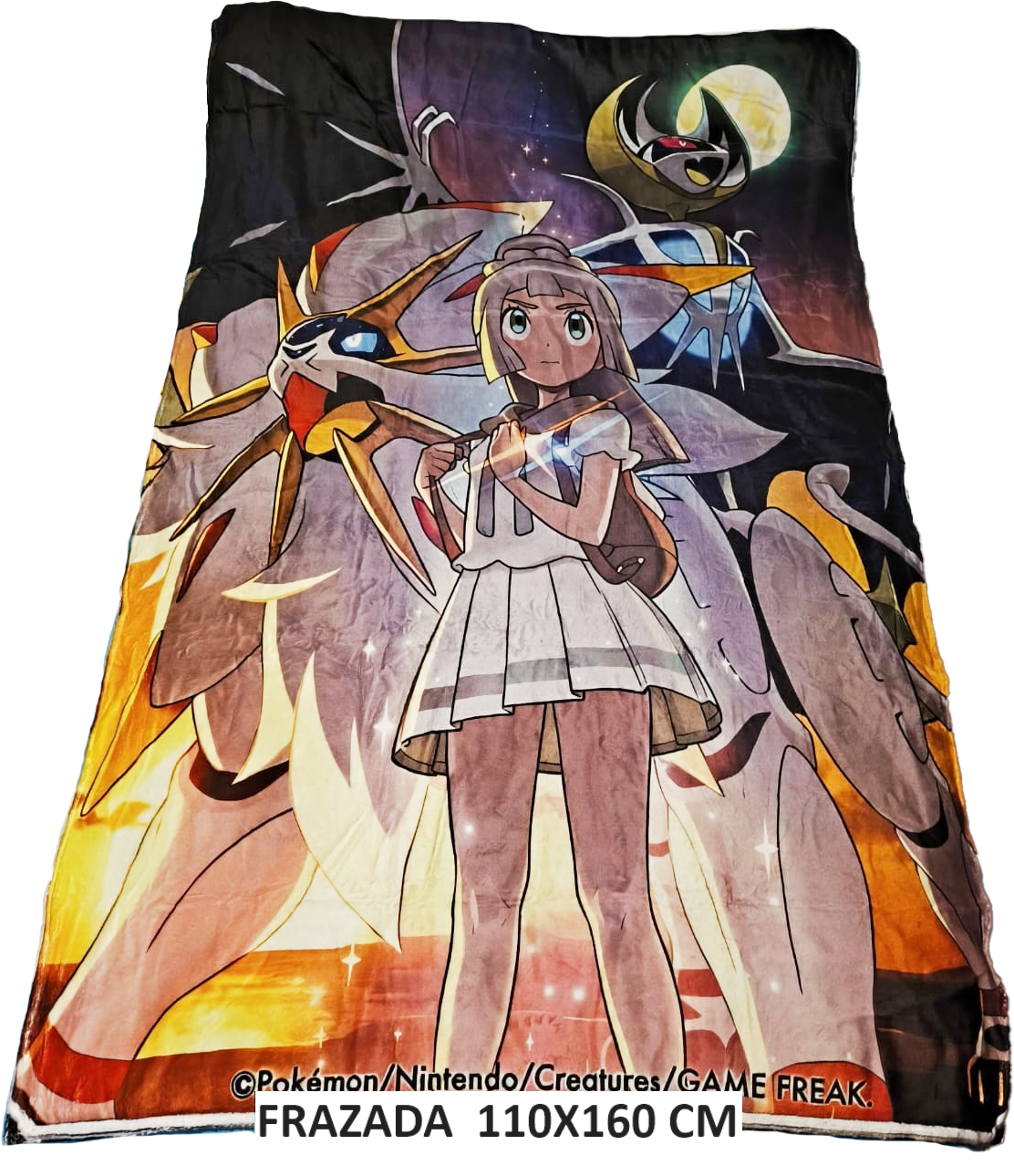 Solgaleo & Lunala GX Pokemon TCG Traveling Blanket