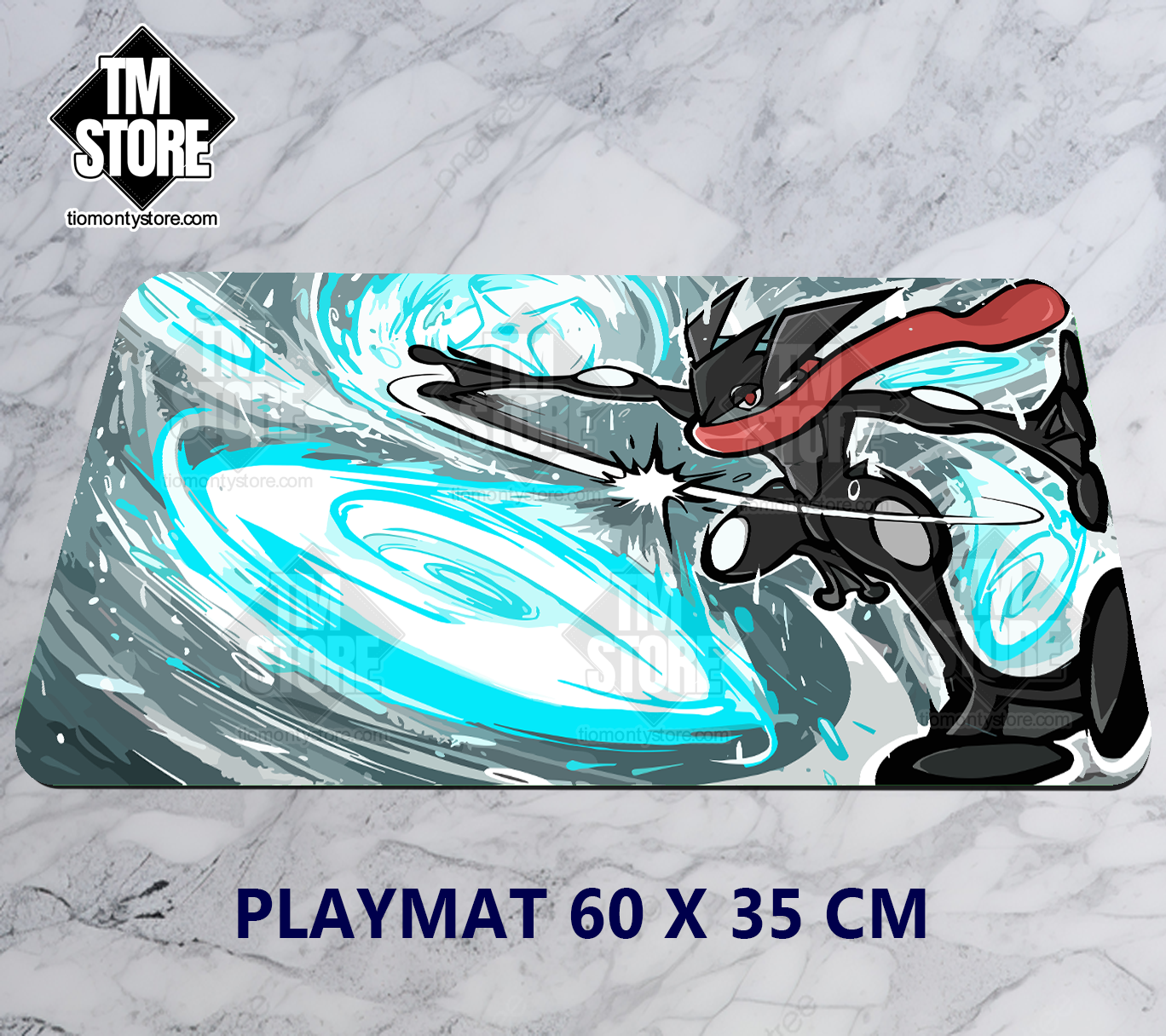 Pokémon Impact Greninja Shiny Playmat
