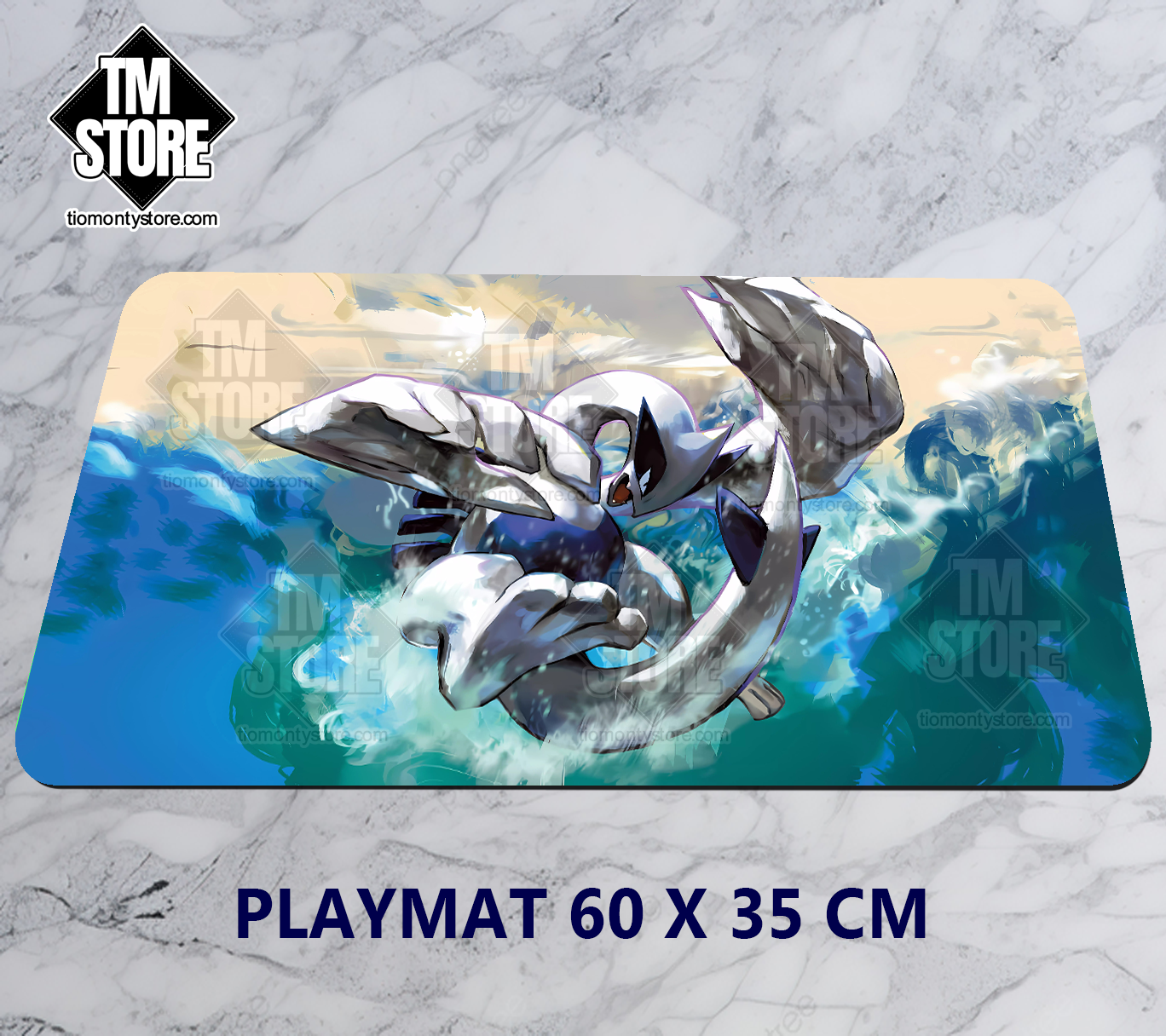 Playmat Pokémon Lugia Soul Silver Booster Art