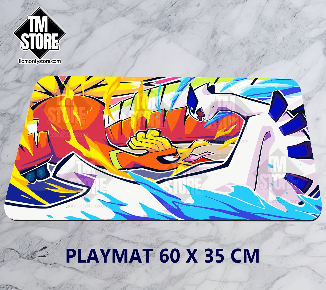 Playmat Pokémon Lugia vs Ho-oh