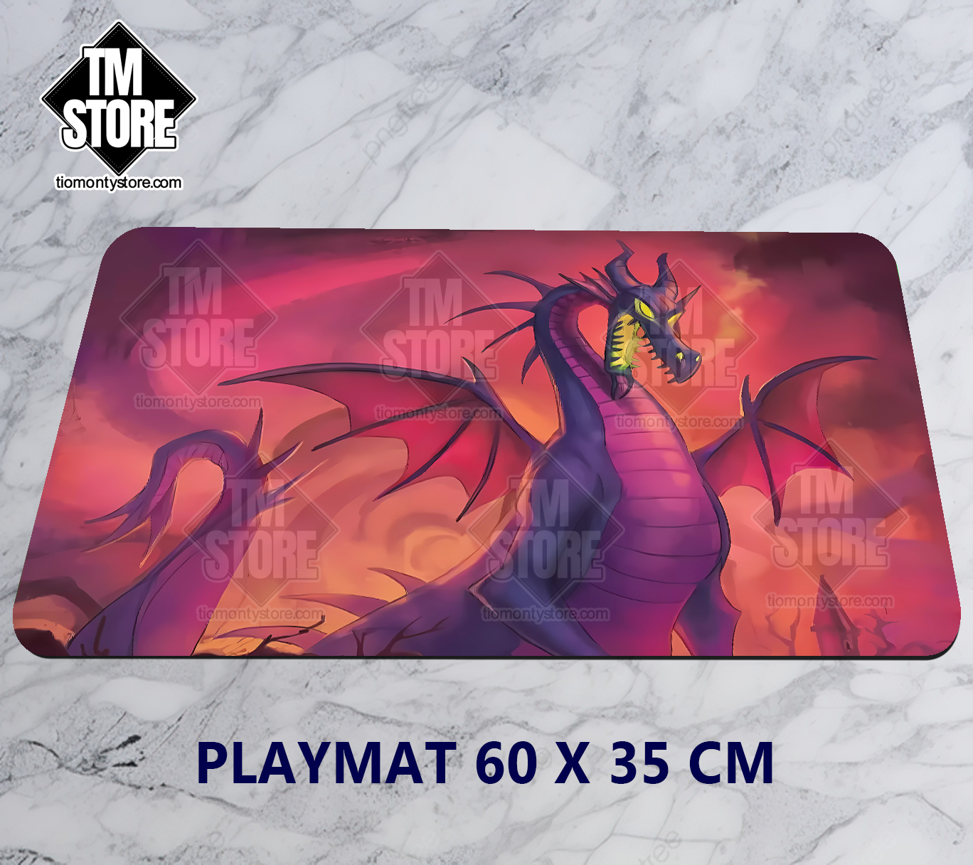Playmat Lorcana Maleficent - Monstrous Dragon