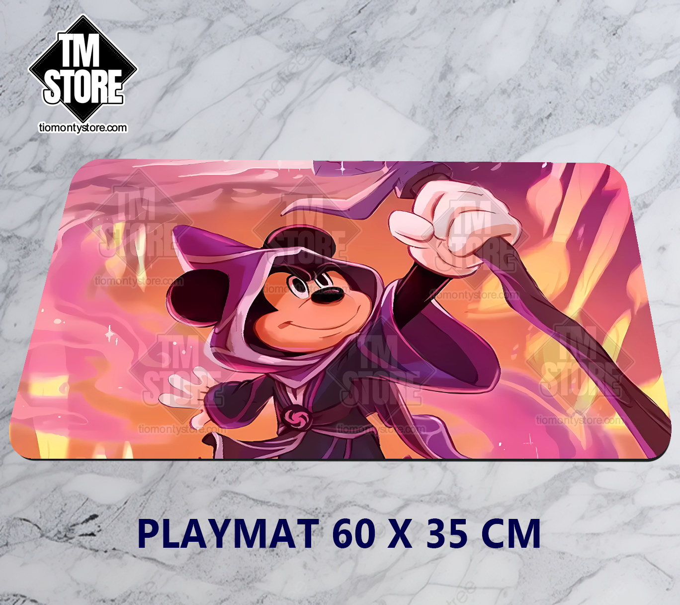 Playmat Lorcana Mickey Mouse - Wayward Sorcerer Enchanted