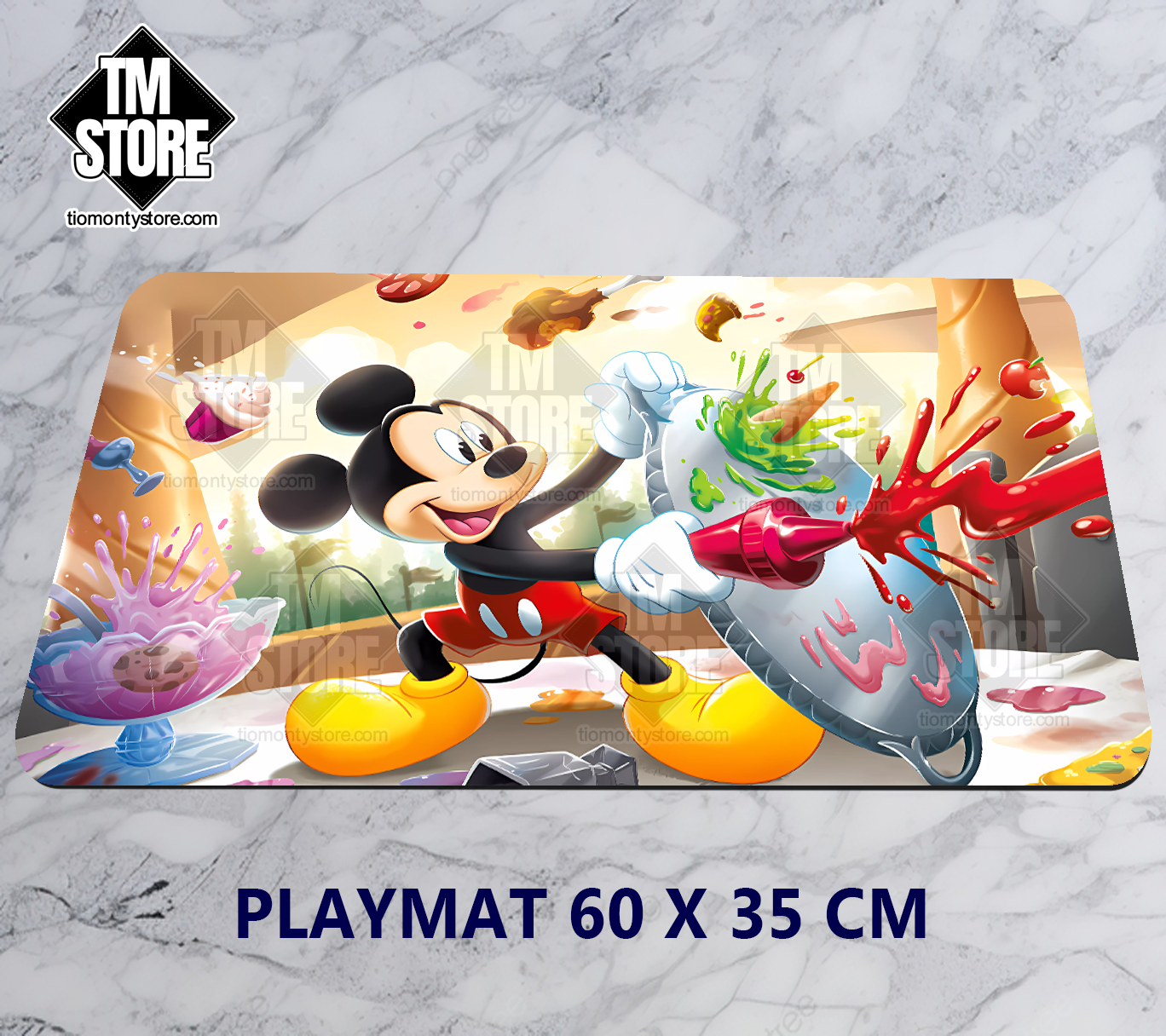 Playmat Lorcana Mickey Mouse - Food Fighter Defender