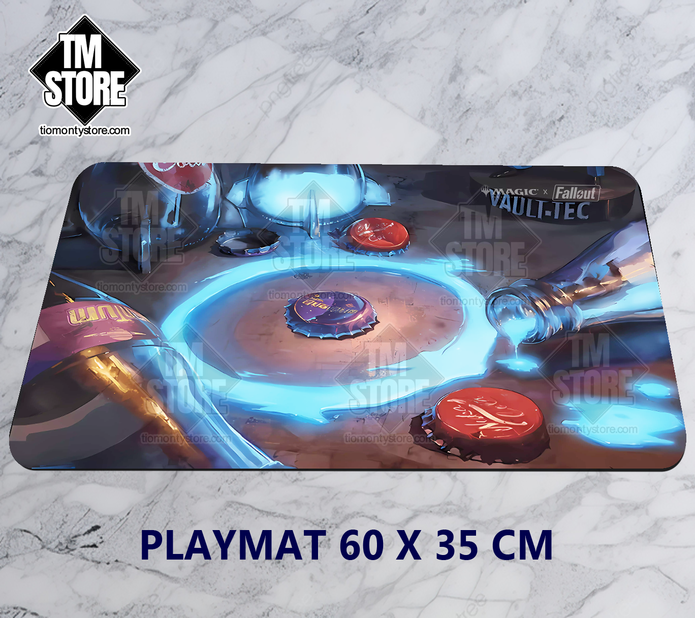 Playmat MTG Sol Ring Fallout
